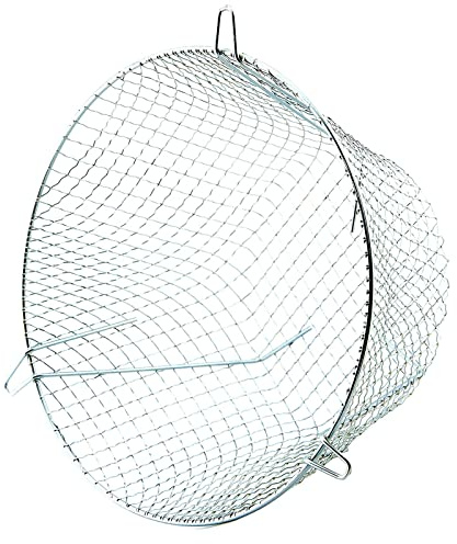 SPARES2GO Universal Zinc Coated CCTV Camera Guard/Security Light Round Cage (11'' / 280mm)