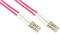 Cavo Fibra Ottica Multimode LSZH Duplex OM4 50/125, LC-LC, 10 mt.