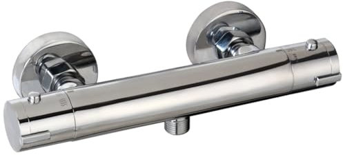 Thermostatische Douchemengkraan Schutte London Chroom 120mm Hoh-afstand