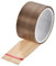 sourcing map Glasfaser PTFE Klebeband 50mm x 10m (Breite*Länge) PTFE Dichtungsband Selbstklebend PTFE Gewindedichtband Hitzebeständig Braun PTFE Band für Vakuummaschine Lebensmitteldichtung