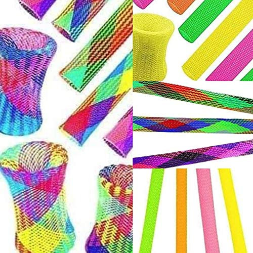 LG-Imports 24er Set Hüpfröhren, Super Sprungkraft, Knallbunten Hüpfer, Multicolor Hüpfröhre Springstab Hüpfer, zum Bastel und verschenken