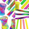 LG-Imports 24er Set Hüpfröhren, Super Sprungkraft, Knallbunten Hüpfer, Multicolor Hüpfröhre Springstab Hüpfer, zum Bastel und verschenken