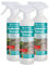 HOTREGA Grabstein Reiniger 500 ml - Grabreiniger, Steinreiniger, Natursteinreiniger, Grünbelagentferner, Marmorreiniger, Mengen:3