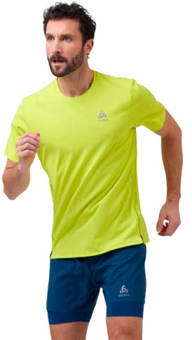 Odlo Herren ZEROWEIGHT CHILL-TEC T-Shirt mit Rundhals, Evening Primrose, L
