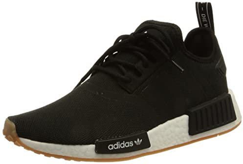 adidas Homme NMD_R1 Primeblue Basket, Core Black/Gum, Fraction_40_and_2_Thirds EU