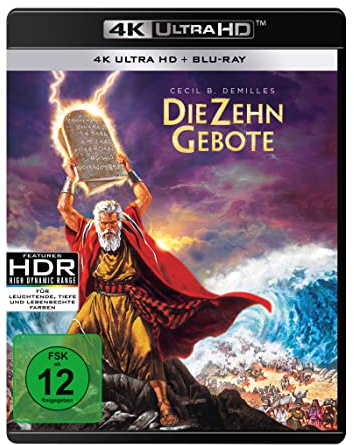 Die Zehn Gebote (4K Ultra HD) (+ Blu-ray2D) [Blu-ray]