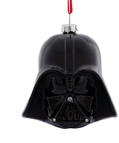 Hallmark Star Wars Darth Vader Helmet Blown Glass Christmas Ornament