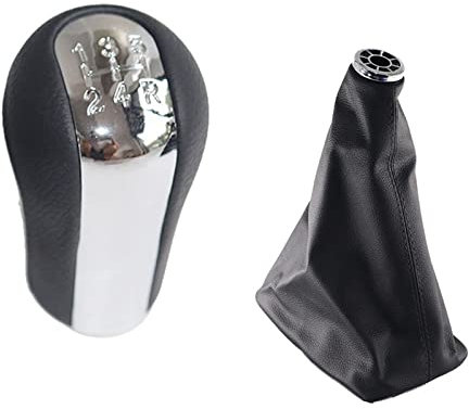 Auto Schaltknauf Für Toyota Für COROLLA Für Kombi (_E12_) (2001-2007) 5/6-Gang Schaltknauf Shifter Hebel Griff Stick Schalthebel Auto (Size : 5 speed set)