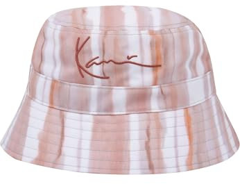 Karl Kani Accessoires KA221-008-1 KK Signtaure Tie Dye Stripe Bucket Hat Light Sand/Taupe one Size Sand/Taupe