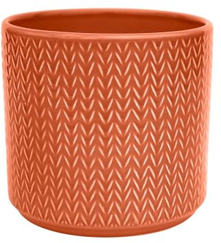 Ivyline Planter, Ceramic, Sienna, 15 x 15cm