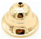 Rosone gigante D.110mm Oro lucido coppa copri fili in metallo per lampadari a soffitto