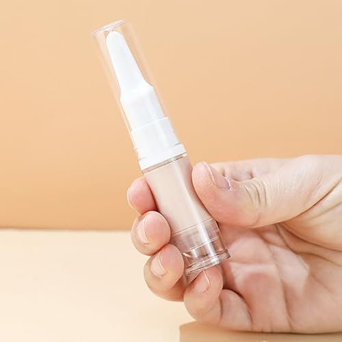Liquid Foundation Bottle, Lightweight Vacuum Liquid Foundation Bottle, Good Sealing for Travel (10ml)