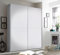 MERCATONE GERMANVOX da oltre 40 anni arreda la tua casa Armadio Scorrevole, 2 Ante, 170 cm Larghezza, 59 cm Profondità, 195 cm Altezza, Legno laminato Bianco