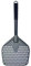 PIZZERELLA® Premium Pizzaschieber mit Gratis Pizzaschneider - 30 x 35,5 x 66 cm cm Perforierte Schaufel aus Harteloxiertem Aluminium -Rechteckige Profi-Schaufel mit Verlängertem Silikongriff