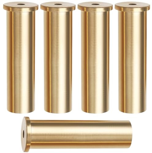 Be In Your Mind 5pcs Golf Club Weight Head Brass Shaft Tip Weights Weight Head Accessories Suitable for Steel Wood Steel Iron Shafts (8g)