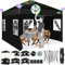 COBIZI Pavillon 3x3m Wasserdicht Stabil Winterfest Faltpavillon Partyzelt Gartenpavillon Pop Up Pavillon Klappbar Zelt mit 4 Seitenwnden Belüftungsöffnungen, Sandsack für Markt, Freien Event,Schwarz