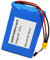 TGHY 36 V 6 Ah Lithium-Ionen-Akkupack, 36-Volt-Scooter-Akku für 350 W, 250 W, 200 W, 100 W, Motor, Fahrrad, Scooter, Li-Ionen-Akkuersatz (ohne Ladegerät),6ah