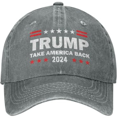 Anceky Trump 2024 Hut Trump 2024 Take America Back Cap für Männer Baseball Caps Grafik Cap