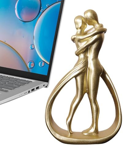 Pärchen Statue - Figur Paar, Paar Skulptur Love Paar Ornament | Romantisches Paar Modern Love Resin Statue, Moderne Dekofigur, Verpflichtung zum Geburtstag des Mars