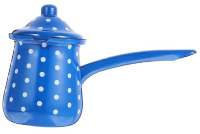 NAMOARLY Cafetera De Esmalte Cuello De Cisne Verter Café Exprés Mini Cafetera Con Tapa Hervidor De Café Cafeteras Electricas Bomba Automático Cafe Electrico Embudo Fabricante Multi Esmalte