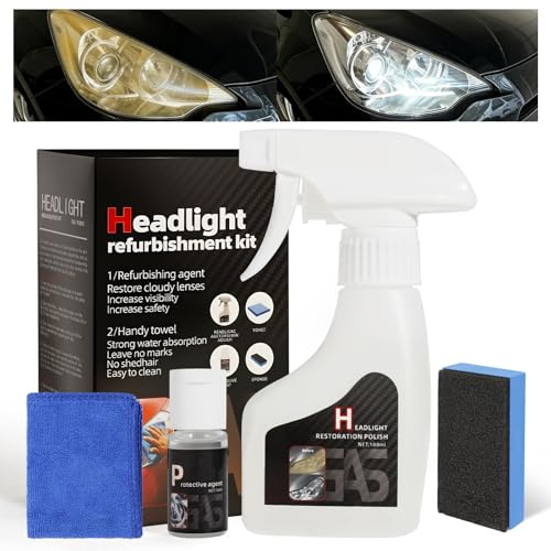 FAVIRZCE Car Headlight Restoration Kit