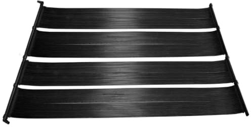 Ziaphsol Riscaldamento solare per piscina, set da 2 pezzi, con accessori di montaggio, 620 x 75 cm, per scambio di calore su pompe con almeno 0,25 CV, per piscina da giardino e piscina fuori terra