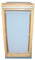 Hochwertiges Abdunkelungsrollo Rollo für Velux DKL/DKU/RHL/RHU-EP GGU,GPU,GHU,GTU MK06 hellblau // Verdunkelungsrollo/Verdunkelungs-Rollo/Fensterrollo