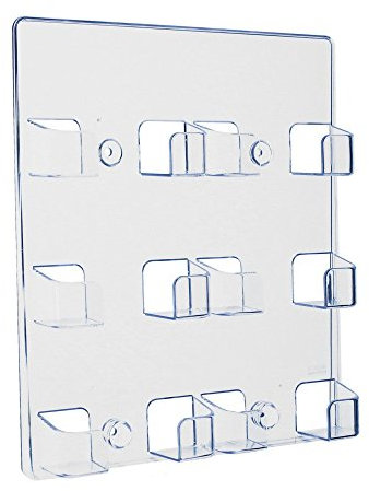 6 Fach Visitenkartenhalter für die Wandmontage