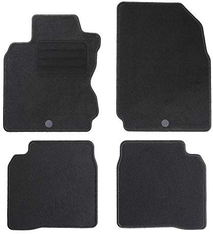 TEXER Textil Fußmatten Passend für Nissan Note I E11 Bj. 2006-2012 Basic