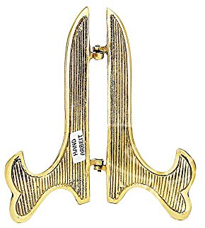 NKlaus Ikone ikonenhalter christliche Ikone, Messing, 10cm Ständer, 1 Stück | Handarbeit; Höhe: 10cm; Gewicht: 60g; ikonen halter; buchhalter messing