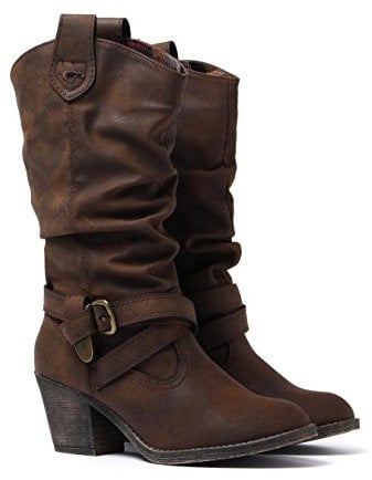 Rocket Dog Sidestep, Stivali Donna, Marrone Brown Graham, 39 EU