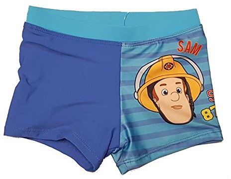 Feuerwehrmann Sam Jungen Badehose - blau - 116