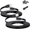 Itramax Micro USB Power Cable 9M/2Pack,Flat Micro USB Charging Power Cord,Charger for Wyze Cam V3,Pan V4,Arlo Q,Nest Yi,Blink XT XT2 Mini Outdoor 3(3rd Gen) Camera,Zmodo,Netvue,Xbox One Controller
