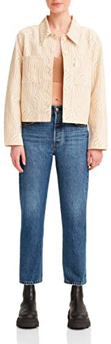 Levi's Women's 501 Crop Jeans, Orinda Troy Horse, 28W / 28L