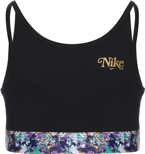 Nike Damen Trophy Sport-BH XL Black/metallic Gold