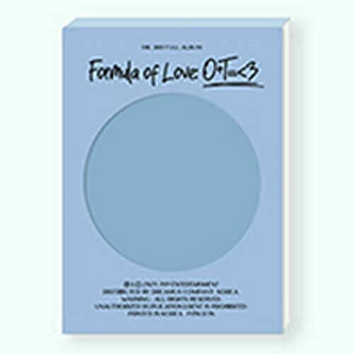 TWICE Formula of Love: O+T = <3 3. Albuminhalte + Poster + Nachrichten-Fotokarten-Set + Tracking Kpop versiegelt (STUDY ABOUT LOVE)