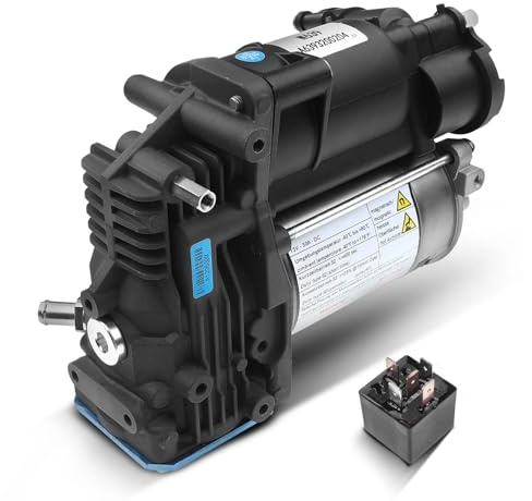 Frankberg Compresor de suspensión neumática 6393200404, 6393200204 | Compatible con: Autobús Vito W639, Viano W639, Vito/Mixto Van W639