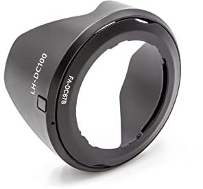 vhbw Pare-Soleil Remplacement pour Canon FA-DC67B pour Objectif 67mm - Cache, Noir, Plastique, Tulipe