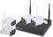 ENERJ Wireless Security CCTV System 8CH 1080P CCTV NVR and 4X 2.0MP Enhanced Signal Outdoor Wi-Fi IP Cameras, P2P, Plug n Play, Instant Snapshot Motion Detection APP Push.
