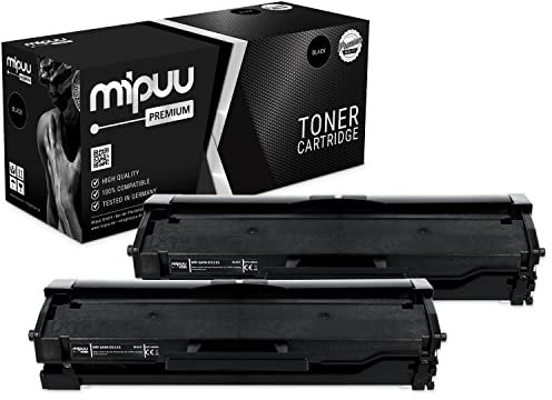 Mipuu MLT-D111S D111S Toner kompatibel mit Samsung MLT-D111S Patronen für Samsung M2070 M2070W 2070FW M2026 M2026W M2020 M2020W M2022 M2022W 2er-Pack