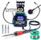 YIHUA 939D+ III EVO Digital Soldering Iron Station Kit with 4 Preset Channels, Dual-LCD Display System, Sleep Mode, 2 Helping Hands, a LED Magnifier Lens, and More for Soldering & Desoldering(UK Plug)