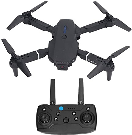4K-Drohne für Kinder und Anfänger, 3D-Rotations-Klapp-RC-Drohne, Quadrocopter mit Dual-Kamera, Schweben mit Hoher Positionierung, Trajektorienflug, APP-Steuerung