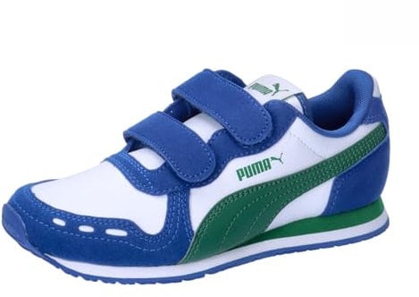 PUMA Cabana Racer SL 20 V PS, Sneaker, White-Vine-Cobalt Glaze, 29 EU