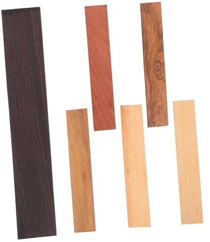 Veemoon 6stücke Teiliges Diy Holzlatten Palisander Ersatz Gartenbank Slats Texturierte Holzplatten Für Dekorative Bastelprojekte Nachhaltiges Robustes Holzmaterial Langlebig Und Vielseitig