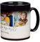 ORWONet personalisierte Zaubertasse mit Foto | 330 ml Zaubertasse gestalten | Farbwechseltasse: Foto wird durch Heißgetränk sichtbar | Magic Mug aus Keramik (best moments, innen schwarz)