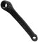 Linker Kurbelarm für Fahrräder, horizontaler Fahrrad-Kurbelarm, erhältlich in Diamantloch, 152 mm, Schwarz, Fahrrad-Kurbelarm, Rennrad-Kurbelgarnitur, MTB-Fahrrad-Kurbelgarnitur für Elektrofahrräder,
