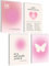 Aura Poster Set Bilder Body Mind Soul Heart Aesthetic Style Preppy Room Decor Y2K Ästhetik Yoga Gesetz der Anziehung Manifestation (Aura Affirmations, Posterset 4x A4 (21x30cm) | ohne Rahmen)