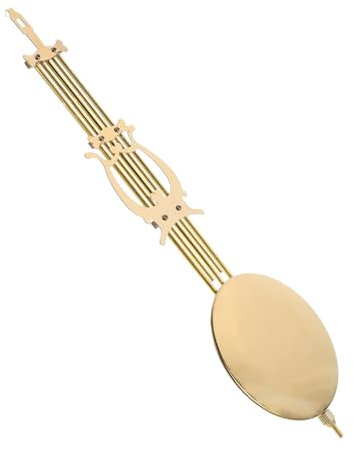 HOMSFOU Zubehör Ansehen Taktversorgung Uhrenteil Uhr Ersatzpendel Teil Der Wanduhr Pendeluhr Ersatzpendel Für Wanduhr Uhrenpendel Für Wanduhr Uhrpendelteile Teil des Uhrwerks Metall