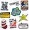 ZESION Funny Flags Tactical Hook and Loop Patch for Tactical Backpacks, Undershirts, Jackets, Jeans and Hats/9 Pcs
