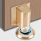 2025 New Magnetic Door Stop Door Stopper, Door Wedge Mechanical Silent Floor Door Stops Indoors, Adjustable No Drilling Mechanical Floor Doorstop Magnetic Door Catchfor Home Office, Patio (Golden)